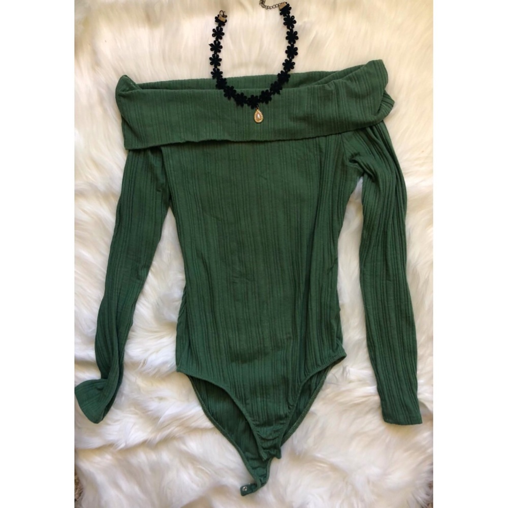 Topshop off the shoulder top